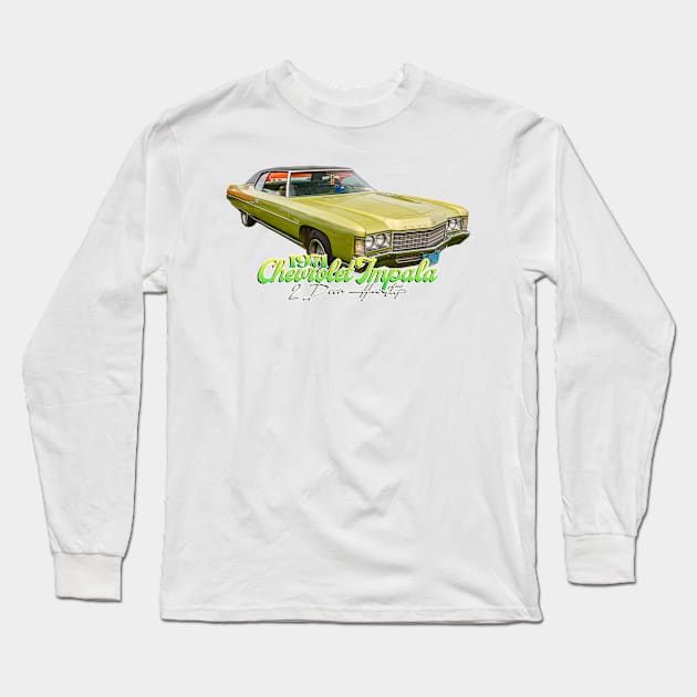 1971 Chevrolet Impala 2 Door Hardtop Long Sleeve T-Shirt by Gestalt Imagery